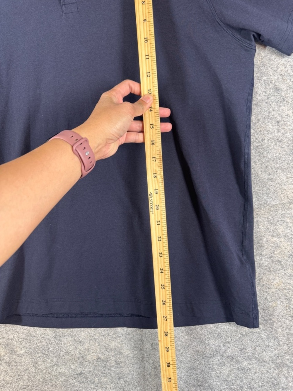 Public Rec Navy Pima Cotton Tencel Short Sleeve Henley Shirt Top Size XL Casual - Picture 7 of 13